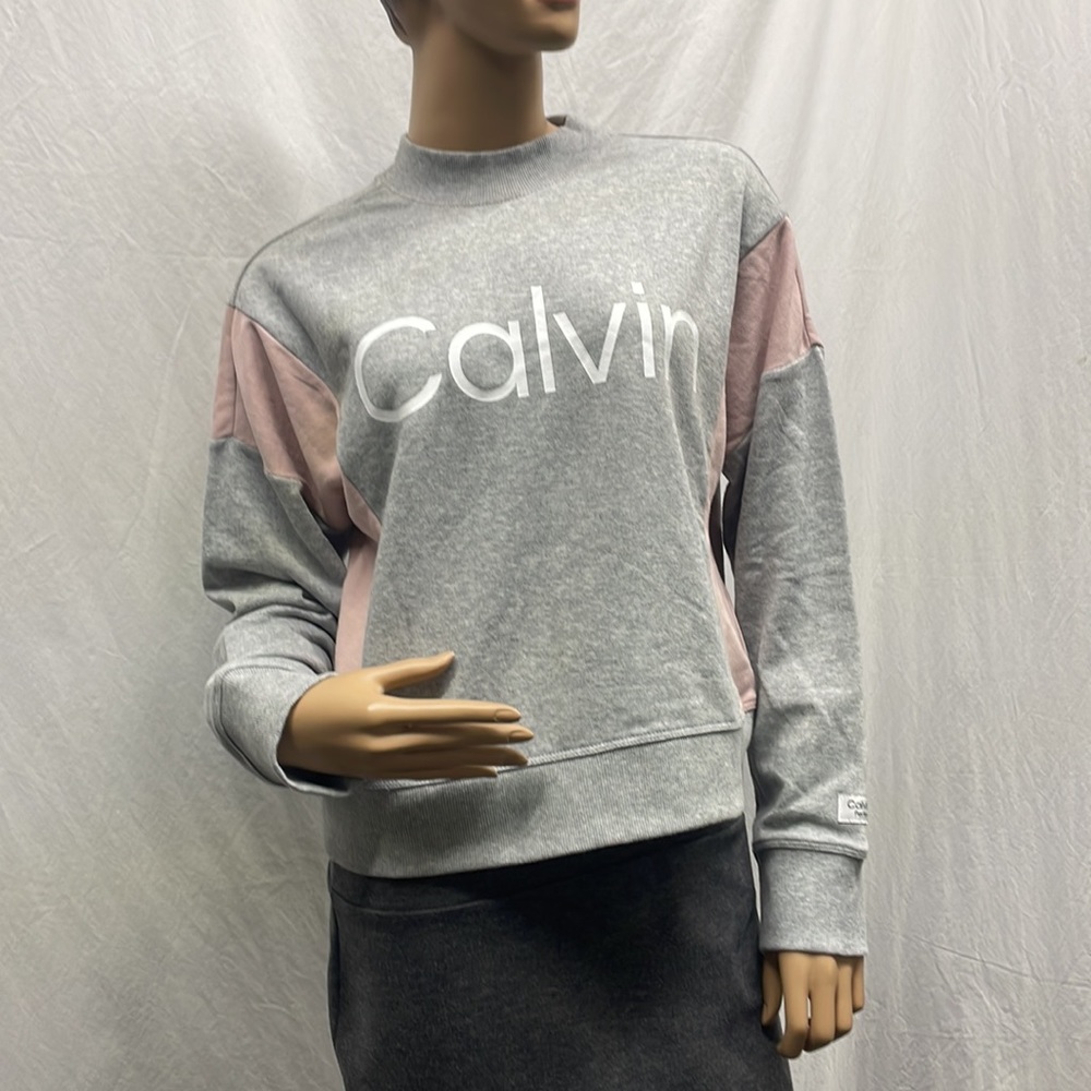 Calvin Klein Performance Women's Two-Toned Sweatshirt NWT